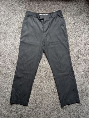 Perry Ellis Men's Black Dress Trousers